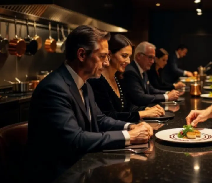 Chef's Table zážitek s osobním výkladem šéfkuchaře